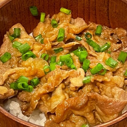 めちゃくちゃ美味しかったです！調味料の割合がバランス良くて、自分好みの味でした。上にかける青ネギが美味しさを倍増させていますね。手軽で美味しいレシピでした。